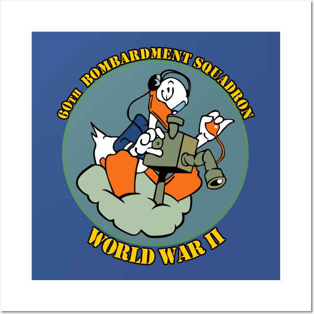 60th Bombardment Squadron - World War 2 Wall Art by MBK